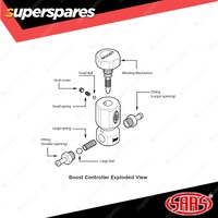 SAAS Boost Controller Adjustable Polished Suit Petrol Diesel Turbocharged Engine