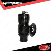 SAAS Blow Off Valve Fully Adjustable 2 in 1 Dual Port Universal Black