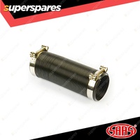 SAAS Flexible Air Induction Hose Black Finish 76mm x 1000mm Length