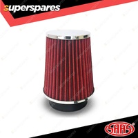 SAAS Pod Filter Red Small 60-76mm Multifit Neck Collar with Hose Clamps