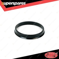 Pair SAAS Hub Centric Rings ABS Plastic 73.1mm OD 67.1mm ID Seating Flange