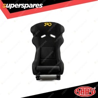 SAAS Seat SR3 Race Fixed Back FRP Black Offers Seat Comfort Side Support
