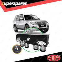 SAAS Diff Breather Kit 4 Port for Mitsubishi Pajero NS NT NW NX 2006-On