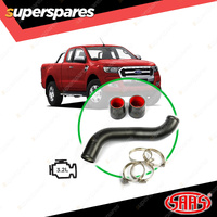 SAAS Intercooler Black Alloy Pipe Cold Side for Mazda BT50 B32 3.2L 2011-2020