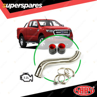 SAAS Intercooler Stainless Steel Pipe Cold Side for Mazda BT50 B32 3.2L 11-20