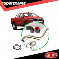 SAAS Intercooler Stainless St Pipe Hot Side for Mazda BT50 B22 B32 3.2L 11-20