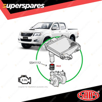 SAAS Silicone Intercooler Black Pipe Hot for Toyota Hilux Landcruiser Prado