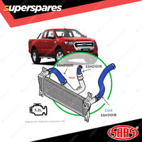 SAAS Silicone Intercooler 3 Piece Upgrade Kit for Ford Ranger PX 3.2L 2011-2022