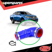 SAAS Silicone Airbox to Turbo Blue Intake Pipe for MItsubishi Triton MQ MR 2.4L