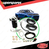 SAAS Oil Catch Tank Full Kit Black Tank for Toyota Hilux GUN 2.4L 2.8L 2015-On