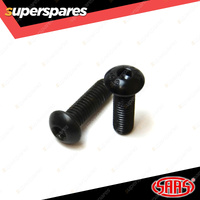 SAAS Steering Wheel Boss Kit Black Allen Key Screws Suit Classic Steering Wheels