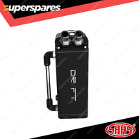 SAAS Oil Catch Tank - Black 600ml Rectangle Suits Both Petrol and Diesel Engines