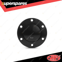 SAAS Horn Button Black Billet to Suit Classic Range of Steering Wheels