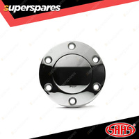 SAAS Horn Button Chrome Billet to Suit Classic Range of Steering Wheels