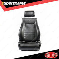 SAAS Premium Automotive Seat 4x4 Black PU Dual Recliner ADR Compliant