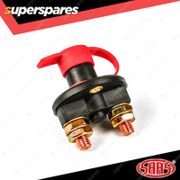 SAAS Battery Isolator Cut Off Switch 100amp 12V/24V 2 Keys Included