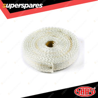 SAAS Exhaust Heat Resistant Wrap Ties Fibreglass Material 25mm x 10m
