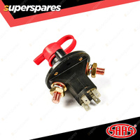 SAAS Battery Isolator Cut Off Switch 100A FIA Rated 12V Resistor 2 Keys