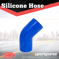 SAAS 45 Degree Elbow Silicone Hose 95 x 95mm Blue Multi Ply Construction