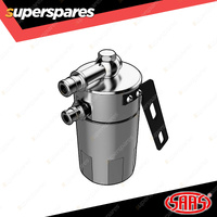 SAAS Oil Catch Tank LS1 Baffled Polished Billet Aluminium 500ml Capacity