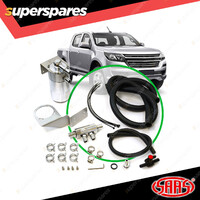 SAAS Oil Catch Tank Full Kit for Holden Colorado RG II 2.8L Polished Aluminium