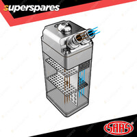 SAAS Oil Catch Tank Baffled Rectangle Polished Billet 600ml Premium Quality