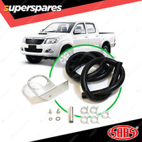 SAAS Oil Catch Tank Install Kit for Toyota Hilux KUN 3.0L 2005 - 2015