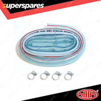 SAAS Oil Catch Tank Hose Kit 10mm ID 2 Metre Length - Hose Clamps Included
