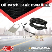 SAAS Oil Catch Tank Install Kit for Toyota Prado 150 2.8L 2015-On