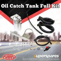 SAAS Oil Catch Tank Full Kit Polished Can for Mitsubishi Triton ML/MN 2.5L 4D56