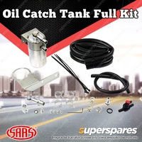 SAAS Oil Catch Tank Full Kit Polished Can for Dodge RAM 1500 5.7L Hemi 2015-On
