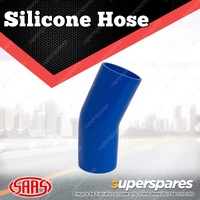 SAAS 23 Deg Elbow Silicone Hose - 89 x 89mm Blue Colour Multi Ply Construction