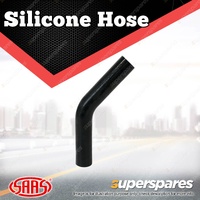 SAAS 45 Deg Elbow Silicone Hose - 25 x 25mm Black Colour Multi Ply Construction