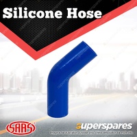 SAAS 45 Deg Elbow Silicone Hose - 51 x 51mm Blue Colour Multi Ply Construction