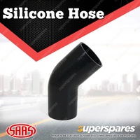 SAAS 45 Deg Elbow Silicone Hose - 95 x 95mm Black Colour Multi Ply Construction