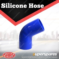 SAAS 67 Deg Elbow Silicone Hose - 89 x 89mm Blue Colour Multi Ply Construction