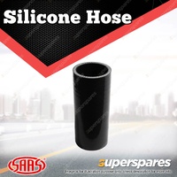 SAAS Straight Silicone Hose - 45 x 45 x 127mm Black Multi Ply Construction