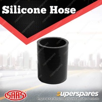 SAAS Straight Silicone Hose - 45 x 45 x 76mm Black Colour Multi Ply Construction