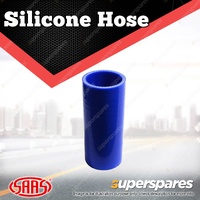 SAAS Straight Silicone Hose - 51 x 51 x 127mm Blue Colour Multi Ply Construction
