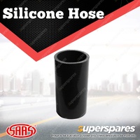 SAAS Straight Silicone Hose - 57 x 57 x 127mm Black Multi Ply Construction