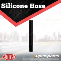 SAAS Straight Silicone Hose - 63 x 63 x 1MT Black Colour Multi Ply Construction