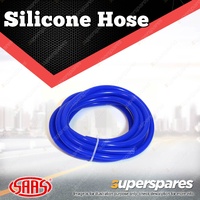 SAAS Silicone Vacuum Hose - 3mm x 3 metre Blue Colour Superior Alternative