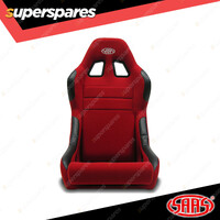 1 x SAAS Brand Seat Fixed Back Mach II Red Color - with ADR Compliant