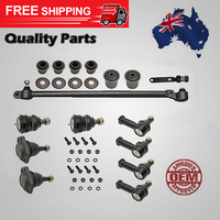 Tie Rod Ball joint Drag link Idler Control Arm Bushes RTS Kit for Holden HZ WB