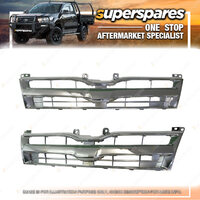 Superspares Bumper Grille for Toyota Hiace LWB TRH KDH 2010-2013 Accessory