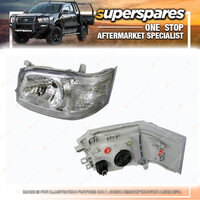 Superspares Left Hand Side Headlight for Toyota Hiace TRH KDH 2010-2013
