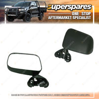 Superspares Left Door Mirror for Toyota Hilux RN85 10/1988-09/1991