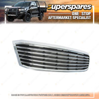 Performance Horizontal Bar Grille for Toyota Hilux TGN KUN GGN Chrome/Black