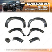 Guard Flare Kit 6Pcs for Toyota Hilux Extra Cab TGN16 26 KUN16 26 GGN15 25 11-15