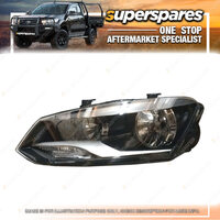 Superspares Left Headlight for Volkswagen Polo 6R 03/2010-07/2014